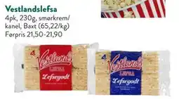 Jacobs Vestlandslefsa, NOK 15 tilbud