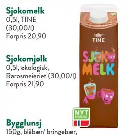 Jacobs Sjokomelk, NOK 15 tilbud