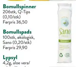 Jacobs Bomullspads, NOK 20 tilbud