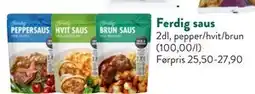 Jacobs Ferdig saus, NOK 20 tilbud