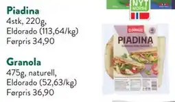 Jacobs Piadina, NOK 25 tilbud