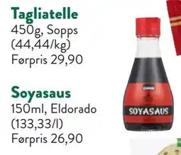 Jacobs Soyasaus, NOK 20 tilbud