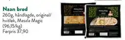 Jacobs Naan brød, NOK 25 tilbud