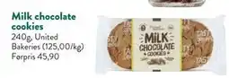 Jacobs Milk chocolate cookies, NOK 30 tilbud