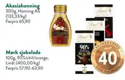 Jacobs Mørk sjokolade, NOK 40 tilbud