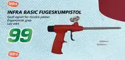 Coop Byggmix INFRA BASIC FUGESKUMPISTOL, NOK 99 tilbud