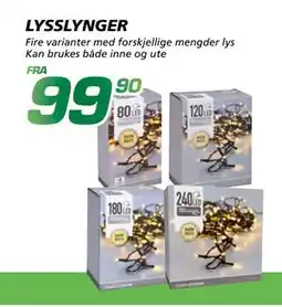 Coop Byggmix LYSSLYNGER tilbud