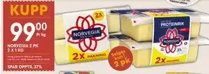 NORVEGIA 2 PK 2 X 1 KG, NOK 99