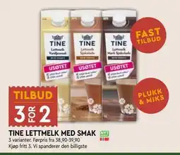 Coop Mega TINE LETTMELK MED SMAK tilbud