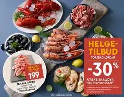 Coop Mega FERSKE SKALLDYR FRA FISKEDISKEN tilbud