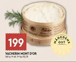 Coop Mega VACHERIN MONT D’OR, NOK 199 tilbud