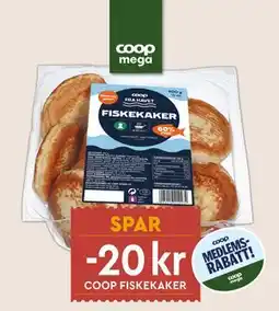 Coop Mega COOP FISKEKAKER tilbud