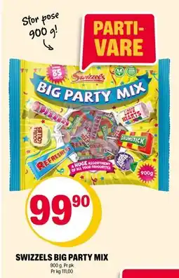 Coop Extra SWIZZELS BIG PARTY MIX, NOK 99.9 tilbud