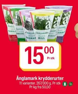 Coop Extra Änglamark krydderurter, NOK 15 tilbud