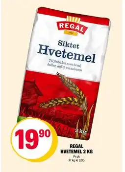 Coop Extra REGAL HVETEMEL 2 KG, NOK 19.9 tilbud