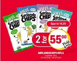 Coop Extra SØRLANDSCHIPS RIFLA, NOK 55 tilbud