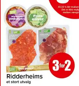 Spar Ridderheims tilbud