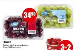 Spar Druer, NOK 34.9 tilbud