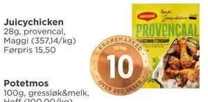 Meny Juicychicken, NOK 10 tilbud