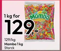 Gigaboks Mamba 1 kg, NOK 129 tilbud