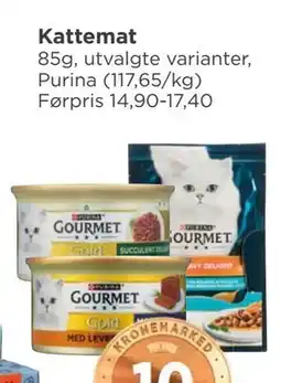 Meny Kattemat, NOK 10 tilbud
