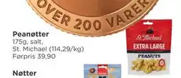 Meny Peanøtter, NOK 20 tilbud