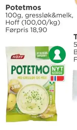 Meny Potetmos, NOK 10 tilbud