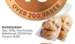 Meny Rundstykker, NOK 10 tilbud