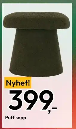 Gigaboks Puff sopp, NOK 399 tilbud
