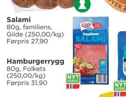 Meny Salami, NOK 20 tilbud