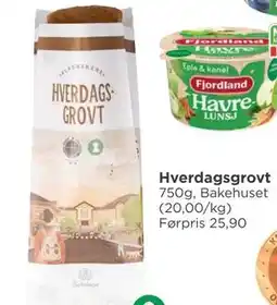 Meny Hverdagsgrovt, NOK 15 tilbud