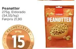 Meny Peanøtter, NOK 15 tilbud