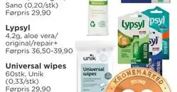 Meny Lypsyl, NOK 20 tilbud