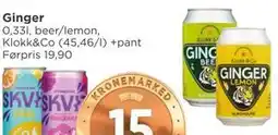 Meny Ginger, NOK 15 tilbud