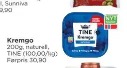 Meny Kremgo, NOK 20 tilbud