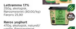 Meny Lettrømme 17%, NOK 20 tilbud