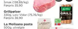 Meny Grillpølser, NOK 25 tilbud