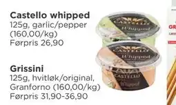 Meny Castello whipped, NOK 20 tilbud