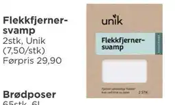 Meny Flekkfjernersvamp, NOK 15 tilbud