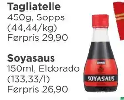 Meny Soyasaus, NOK 20 tilbud