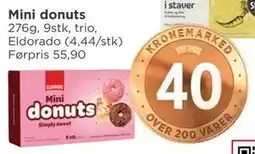 Meny Mini donuts, NOK 40 tilbud