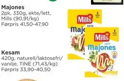 Meny Majones, NOK 30 tilbud