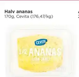 Meny Halv ananas, NOK 30 tilbud