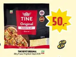 Coop Prix TINE REVET ORIGINAL, NOK 50 tilbud