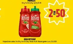Coop Prix IDUN KETCHUP, NOK 50 tilbud