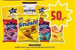 Coop Prix NIDAR GODTERI, NOK 50 tilbud