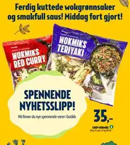 Coop Prix COOP WOKMIKS, NOK 35 tilbud