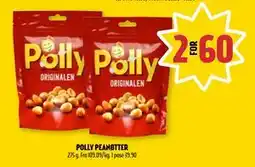 Coop Prix POLLY PEANØTTER, NOK 60 tilbud