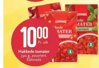 CC Mat Hakkede tomater , assortert, Eldorado tilbud