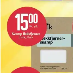 CC Mat Svamp flekkfjerner , Unik tilbud